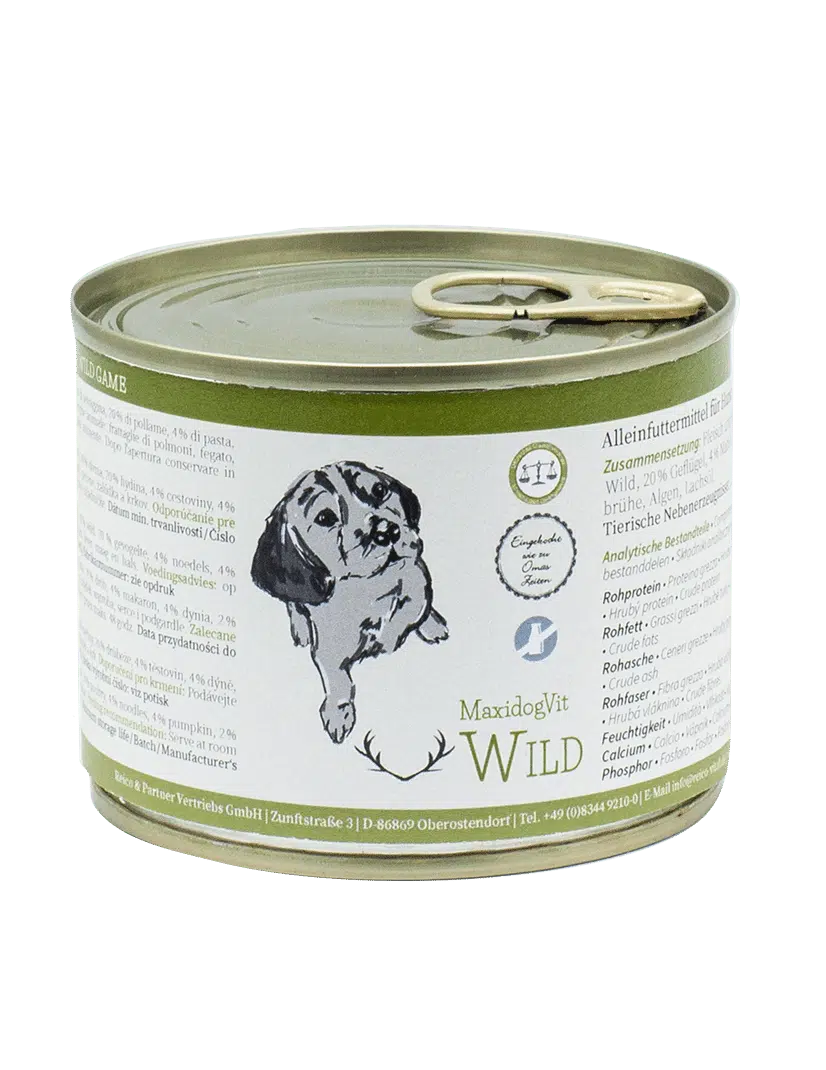 maxivit-wild Tiernahrung Reico Artgerechte Tiernahrung von Reico