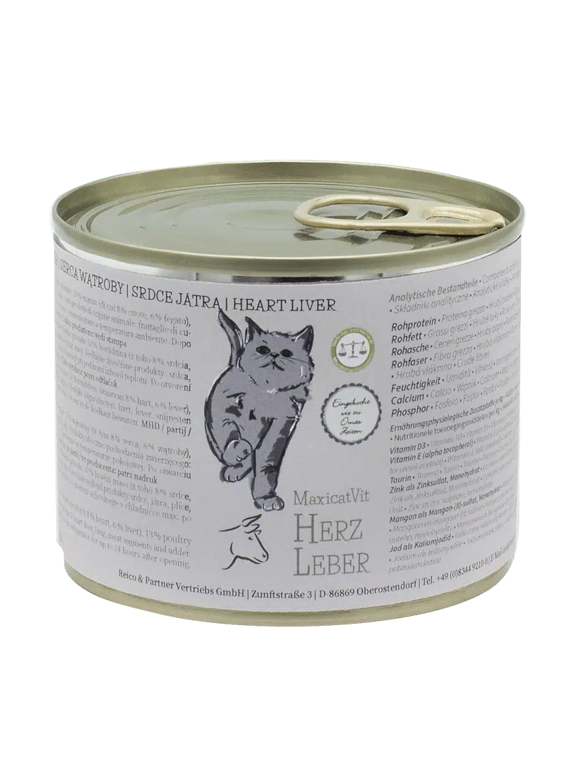 maxivit-katze-herz-leber-200-g MaxicatVit Herz Leber